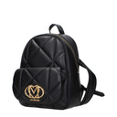 Love Moschino Backpacks And Pouches Women Polyurethane Black