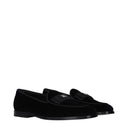 Dolce&Gabbana Mocassini Uomo Velluto Nero