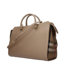 Burberry Handbags For Women Beige/Chestnut Leather