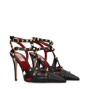Valentino Garavani Women's Sandals Black Leather