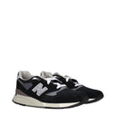 New Balance Sneakers 998 Men's Suede Black/Cement