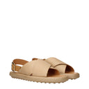 Tod's Women's Loafers And Clogs Raffia Beige/Sand