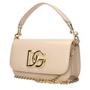 Dolce&Gabbana Women's Handbags Pink/Powder Pink Leather