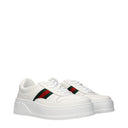 Gucci Women's White Leather Sneakers