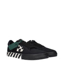 Off White Men's Sneakers Black Fabric