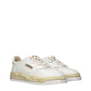 Autry Sneakers X Maison Mihara Yasuhiro Women's Leather White/Beige