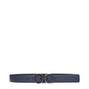 Salvatore Ferragamo Men's Belt Leather Black/Graphite