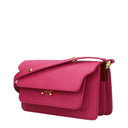 Marni Women's Fuchsia Leather Shoulder Bags