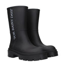 Off White Women's Rubber Boots Black