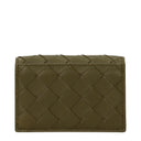 Bottega Veneta Women's Document Holder Green/Olive Leather