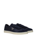 Prada Men's Sneakers Blue/Dark Blue Fabric