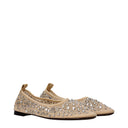 Tory Burch Women's Fabric Ballet Flats Beige