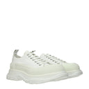 Alexander Mc Queen Men's Sneakers White Fabric