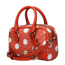 Michael Kors Thompson Handbag Women's Fabric Orange/Clay