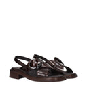 Prada Re Edition 1996 Sandalen Damens Braunes/gebranntes Leder