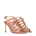 Tom Ford Women's Sandals Leather Pink/Clay