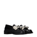 Prada Women's Leather Loafers Black