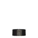 Bransoletki damskie Saint Laurent Skórzane czarno-srebrne