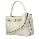 Tod's Women's Handbags Beige/Chalk Leather