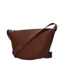 Fendi Crossbody Bags Melon Women Leather Brown/Walnut
