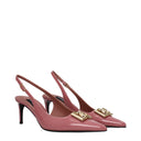 Dolce&Gabbana Lollo Women's Sandals Glossy Pink/Antique Pink