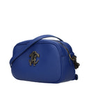 Roberto Cavalli Women's Crossbody Bags Blue/Denim Leather