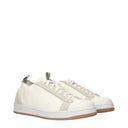Eleventy Sneakers Men's Fabric White/Light Beige