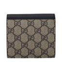 Gucci Femme's Portefeuille Tissu Beige/Noir