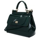 Dolce&Gabbana Handbags Sicily Medium Women's Patent Green/Pine Green