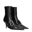 Balenciaga Damens Lederstiefel Schwarz