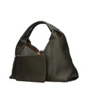 Gucci Women's Shoulder Bags Green/Forest Leather