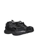 Versace Men's Leather Sneakers Black