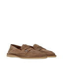 Dolce&Gabbana Men's Loafers Suede Brown/Hazelnut