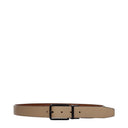Michael Kors Men's Belt Brown/Beige Leather