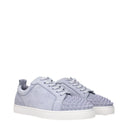 Louboutin Sneakers Louis Junior Men Suede Gray