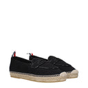 Thom Browne Penny Espadrillas Damens Stoff Schwarz