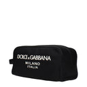 Dolce&Gabbana Beauty Case Uomo Nylon Black