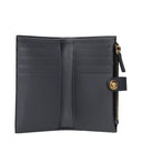 Versace Women's Wallet Leather Gray