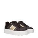 Michael Kors Sneakers Romey Women's Fabric Brown