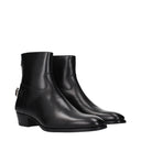 Celine Men's Boots Black Leather