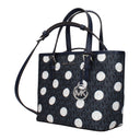 Michael Kors Jet Set Travel Women's Handbag Fabric Blue/Navy Blue