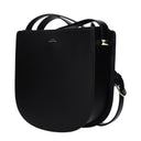 A.P.C. Geneva Crossbody Bag For Women In Black Leather
