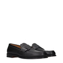 Christian Dior Men's Loafers Black Leather