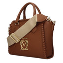 Love Moschino Women's Handbags Polyurethane Brown/Camel