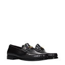Celine Triomphe Loafers Men Black Leather