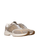 Fendi Sneakers Faster Men's Fabric Beige/Rope