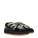 Barrow Sneakers Skate Women Leather Black