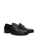 Salvatore Ferragamo Chris Men's Moccasins Black Leather