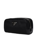 Prada Women's Fabric Pochette Black