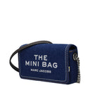 Marc Jacobs Crossbody Bags The Mini Bag Woman Fabric Blue